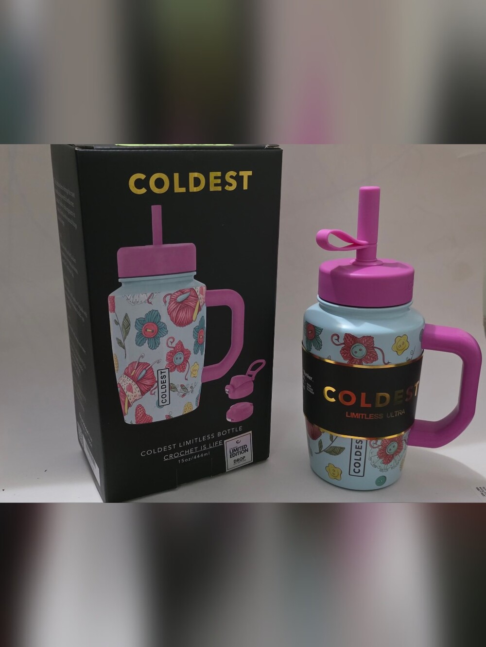 Coldest Crochet Is Life 15oz  - Limited Edition